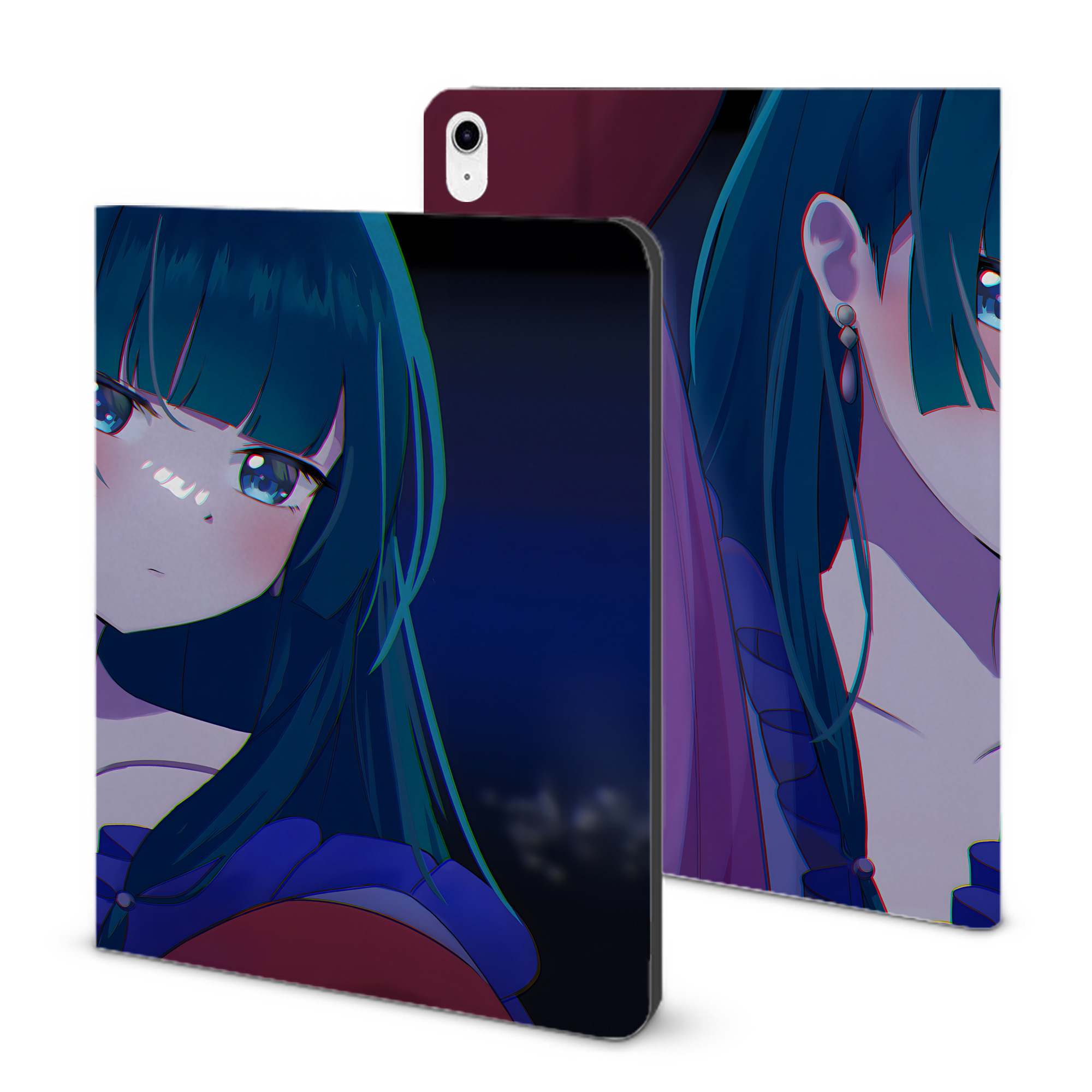 （画像用） 薬屋のひとりごと The Apothecary Diaries IPad ケース ブック型 PUレザー TPU 耐衝撃 軽量 薄型 ペン収納なし 全面保護 IPad 各モデル対応